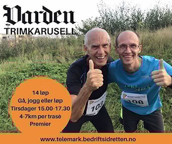 Varden Trimkarusell 14. løp Herkules-løpet